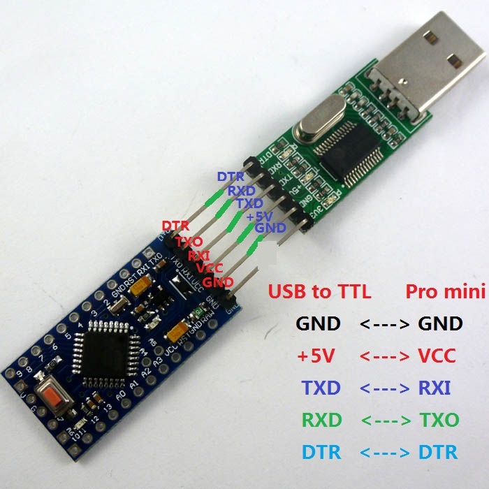 USB to TTL для Pro Mini