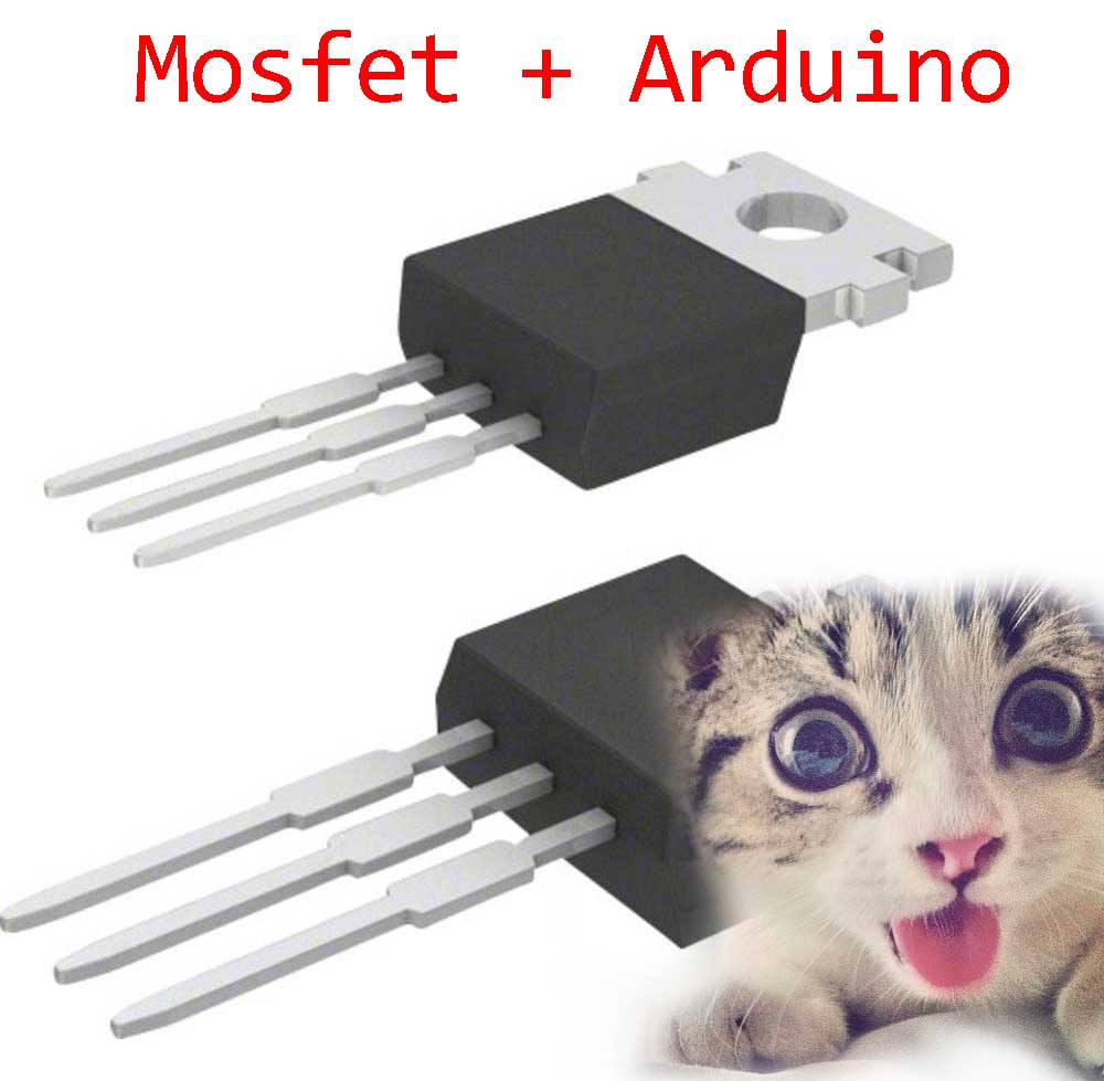 Подключение Mosfet к Aрдуино | Технохрень